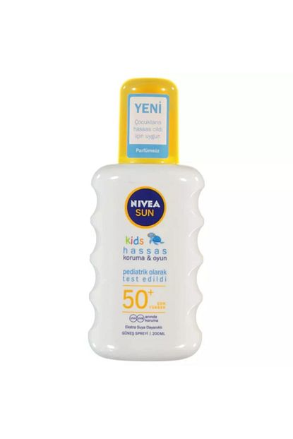 Nivea Baby Gunes Koruma Oyun Hassas Cocuk Sprey 50 200 Ml Trendyol