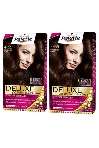 Palette Deluxe Sac Boyasi 4 65 Buyulu Kahve X 2 Adet Trendyol