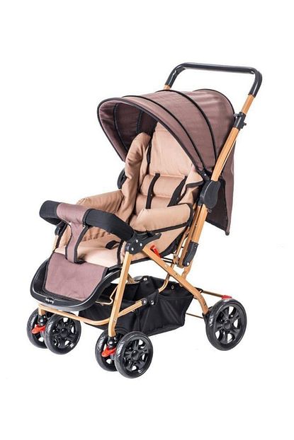 Baby Care Bc 70 Practico Cift Yonlu Bebek Arabasi Gold Trendyol