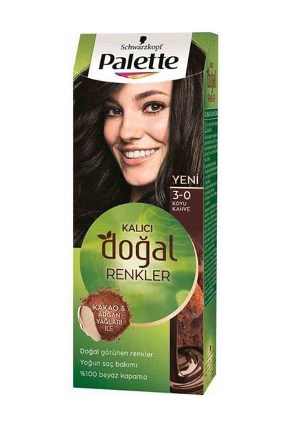 Palette Sac Boyasi Kalici Dogal Renkler 3 0 Koyu Kakao Trendyol