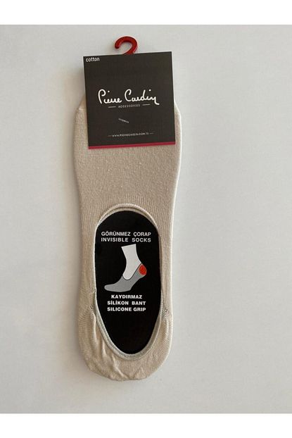 Pierre Cardin Erkek Bej 6 Li Silikonlu Babet Corap Trendyol
