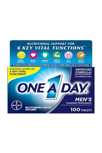 Bayer One A Day Men S 100 Tablet Multivitamin Multimineral Supplement Trendyol