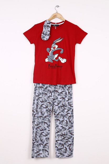 Venesa Kadin Kirmizi Pijama Takimi Trendyol