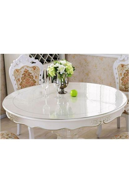 Salev Emr Seffaf Yumusak Pvc Kaymaz Masa Ortusu 1mm En 140 Cm 2 Mt Trendyol