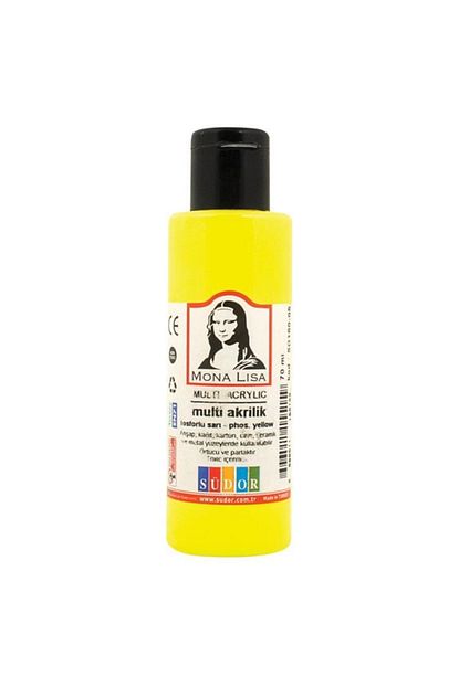 Sudor Sd160 05 Multi Akrilik Boya Fosforlu Sari 70 Ml Trendyol