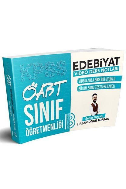 Benim Hocam Yayinlari Kpss Oabt Sinif Ogretmenligi Edebiyat Video Ders Notlari Trendyol