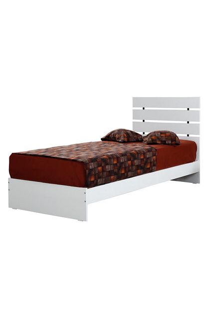 Pasific Home Huga Tek Kisilik Beyaz Ahsap Karyola 100lk 100 200 Baslikli Karyola Beyaz Genc Odasi Karyola Trendyol