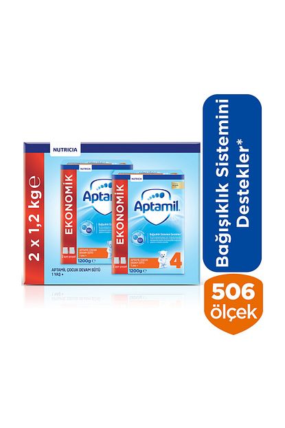 Aptamil 4 Cocuk Devam Sutu 2 1200 Gr Trendyol