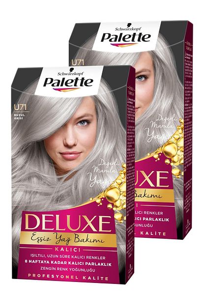 Palette Deluxe U71 Buzul Grisi X 2 Adet Trendyol