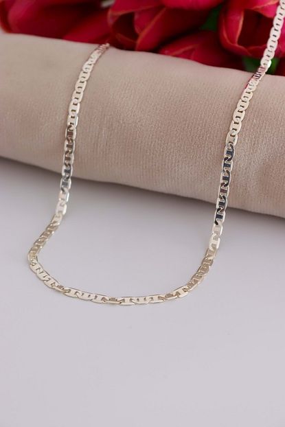 Soylu Silver 925 Ayar Gumus Erkek Zincir Kolye Trendyol