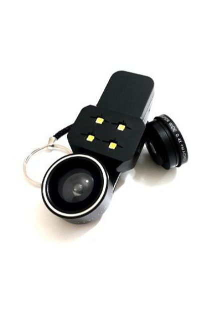 Aldimgeldi 4 In 1 Isikli Balik Gozu Lens Wide Genis Acili Makro Universal Renk Siyah Trendyol