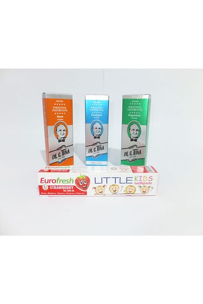Farmasi Aile Boyu Dr C Tuna Whitening 4 Lu Dis Macunu Seti Trendyol
