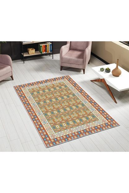 Estela Sonil Otantik Modern Hali Ve Kilim Hali Pamuk Kaymaz Taban Trendyol