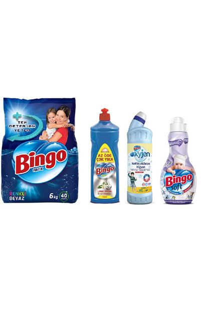 Bingo 6 Kg Camasir Deterjani Komple Temizlik Seti Trendyol