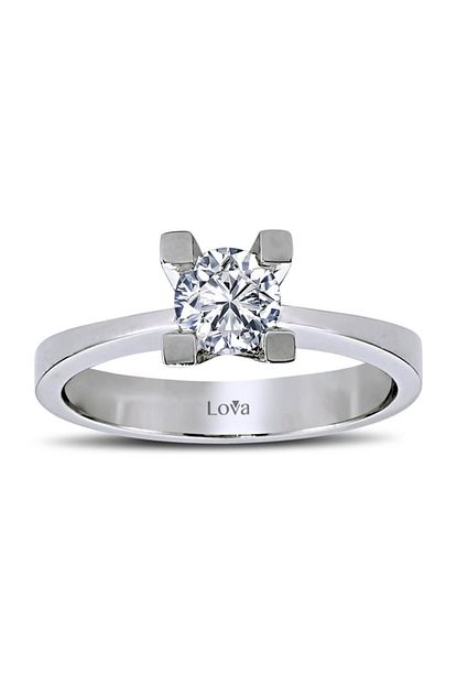 Lova D Renk 0 56 Karat Pirlanta Tektas Yuzuk 1040016 Trendyol