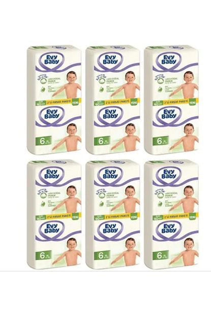 Evy Baby Bebek Bezi 6 Numara 40 Li Firsat Paketi 6x40 240 Adet Trendyol