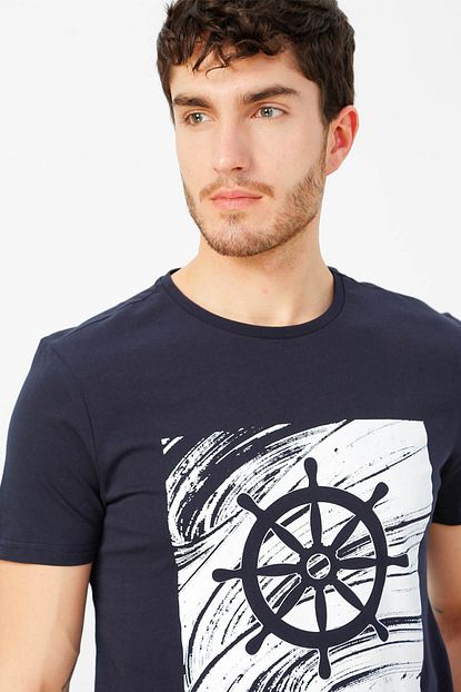 Limon Company Erkek Lacivert T Shirt Boyner Trendyol