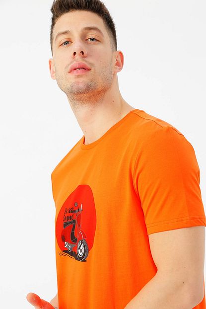 Limon Company Erkek Oranj T Shirt Boyner Trendyol