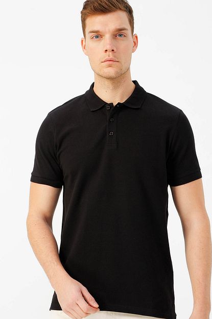 Fabrika Comfort Erkek Siyah T Shirt Boyner Trendyol