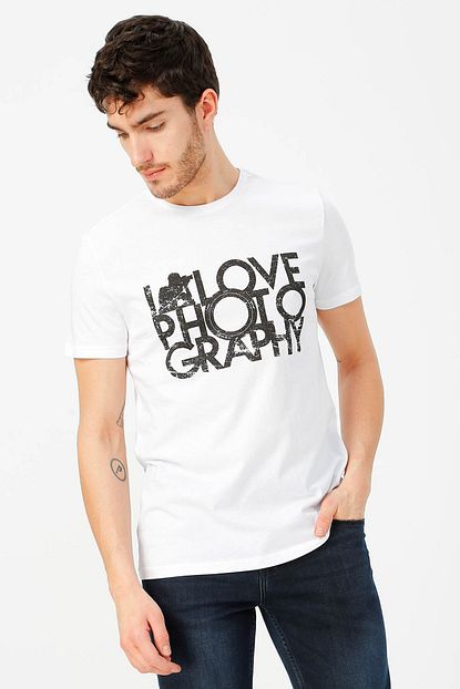 Limon Company Erkek Beyaz T Shirt Boyner Trendyol