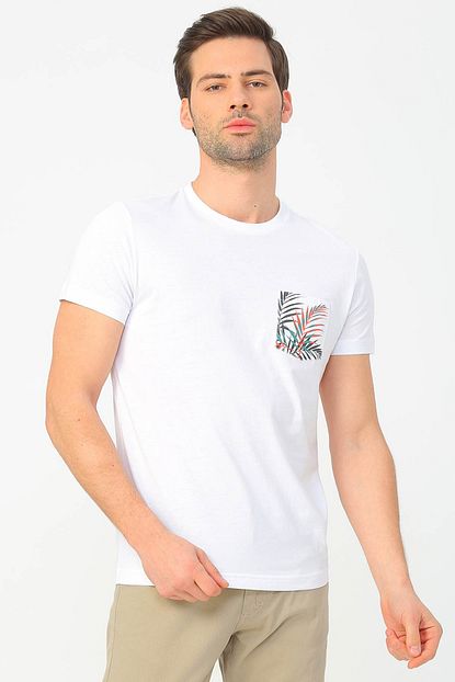 Fabrika Erkek Beyaz Tisort 504394577 Boyner Trendyol
