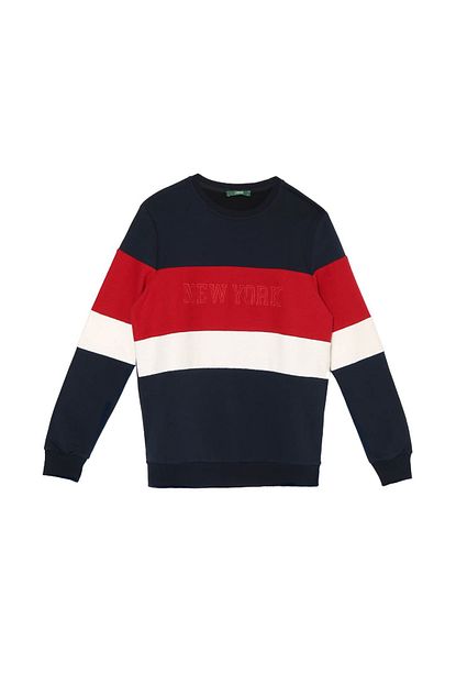 Limon Company Erkek Lacivert Sweatshirt 504529695 Boyner Trendyol