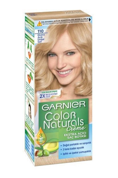 Garnier Color Naturals Extra Acik Dogal Sari Sac Boyasi No 110 Trendyol