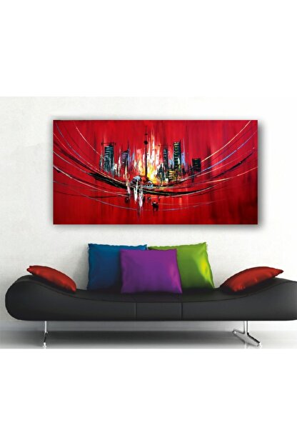 Kanvasnes Yagli Boya Temali Her Mekana Uygun Dekoratif Kanvas Tablo Fiyati Yorumlari Trendyol