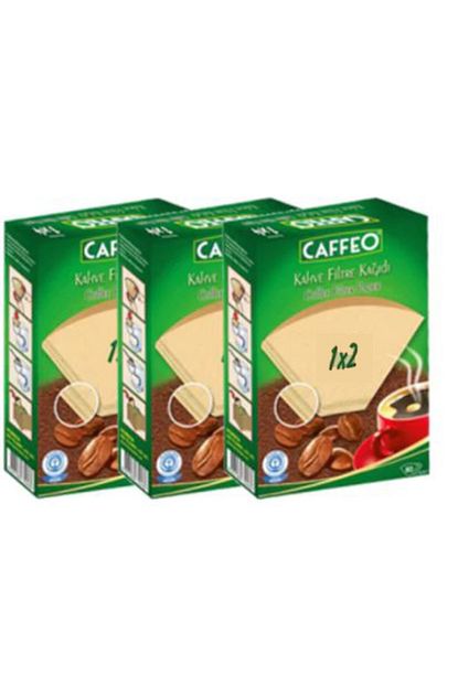 Caffeo Kahve Filtre Kagidi 1x2 2 Numara 80 Li Paket X 3 Adet Trendyol