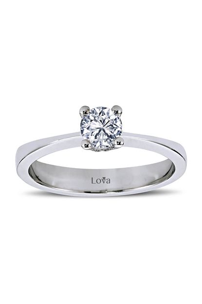 Lova D Renk 0 38 Karat Pirlanta Tektas Yuzuk 1040042 Trendyol