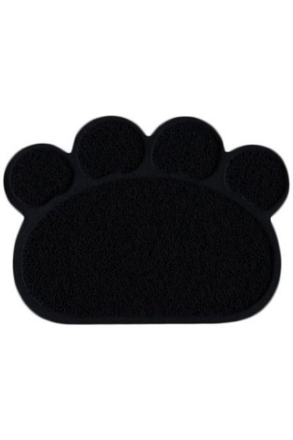 Eurocat Pati Desenli Kedi Paspasi Siyah 60x45 Cm Trendyol