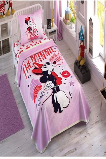 Minnie Mouse Yatak Örtüsü
