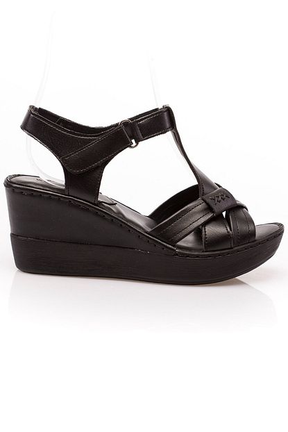 Maximoda Angel Ortopedik Ici Extra Yumusak 2 Renk Dolgu Topuk Sandalet Trendyol