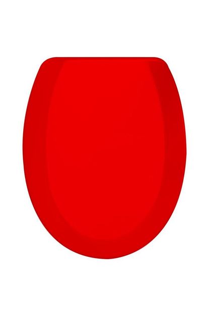 Rona Kirmizi Tisa Thermoplast Standart Klozet Kapagi Ustten Monte Trendyol