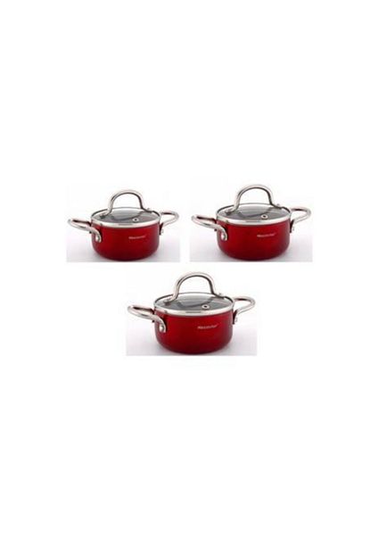 Hascevher Piccolo 3 Lu Mini Tencere Seti 12 14 16 Cm Trendyol