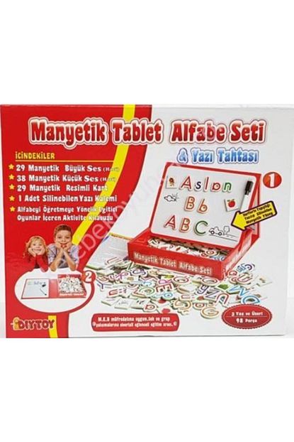 Diytoy Alfabe Seti Manyetik Miknatisli Tablet Yazi Tahtasi Trendyol