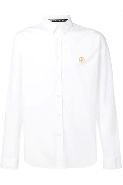 Love Moschino Plak Logo Erkek Gomlek Trendyol