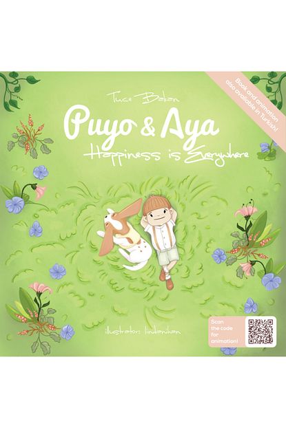 Puyo Aya Happiness Is Everywhere Animasyonlu Ingilizce Kitap Trendyol