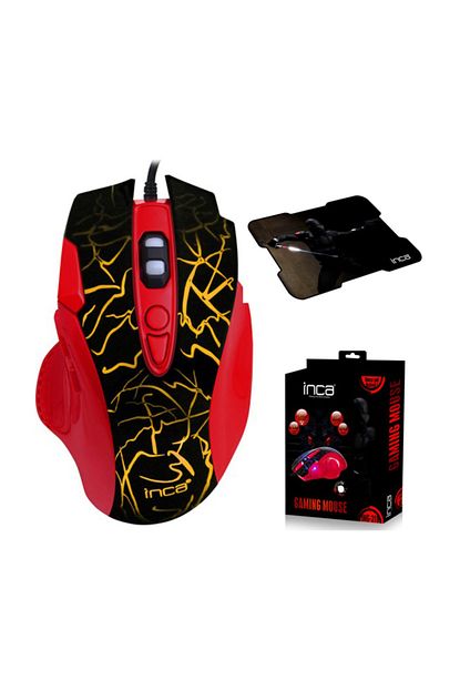 Inca Img 319 8d 4800 Dpi 7 Color Led Usb Gaming Mouse Mouse Trendyol