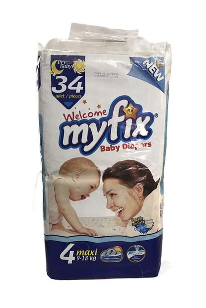 Myfix Baby Bebek Bezi 34 Adet Maxi Trendyol