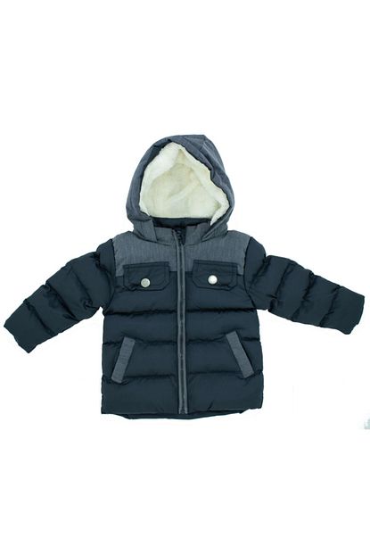 Mersevkids Ici Yun Sisme Erkek Bebek Mont 6 24 Ay Trendyol