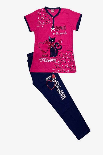 Tarik Kiz Cocuk Pijama Takimi Trendyol