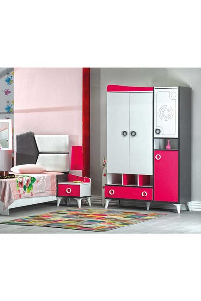 Laces House Cocuk Odasi Takimi Karyola Dolap Komidin Z Steel07 Trendyol