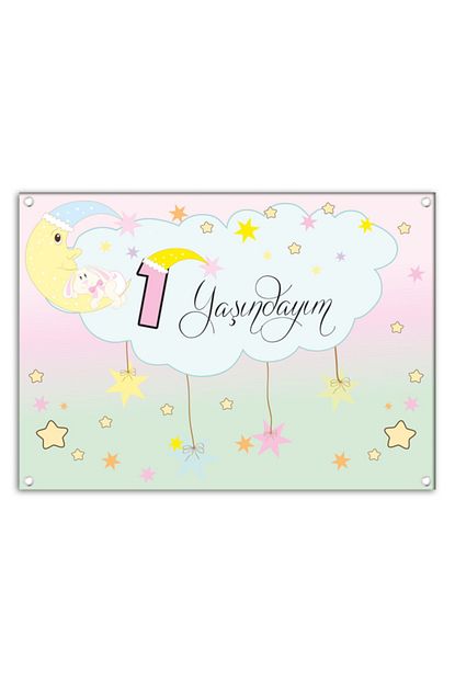 Parti Cocuk Dogum Gunu Afisi Aydede Konsept Trendyol