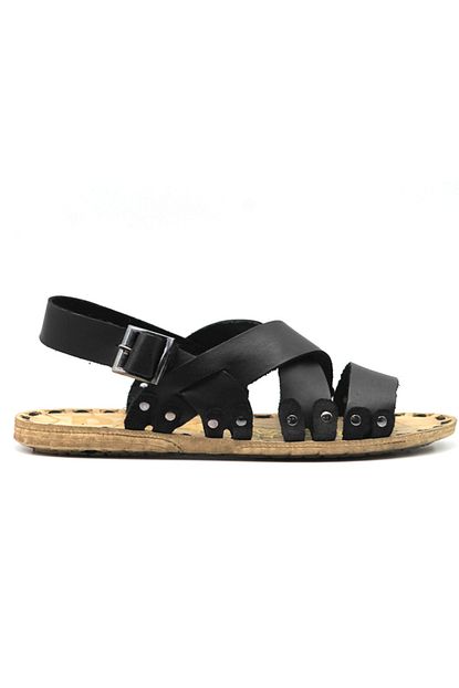 Darkwood 86307 Erkek Gunluk Hakiki Deri Sandalet Trendyol