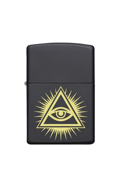 Zippo Her Seyi Goren Goz Siyah Ozel Seri Cakmak Trendyol