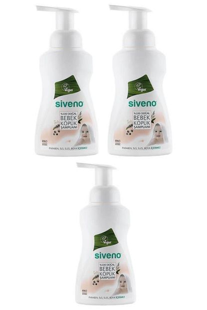 Siveno 100 Dogal 3 Lu Bebek Kopuk Sampuani 250 Ml Trendyol
