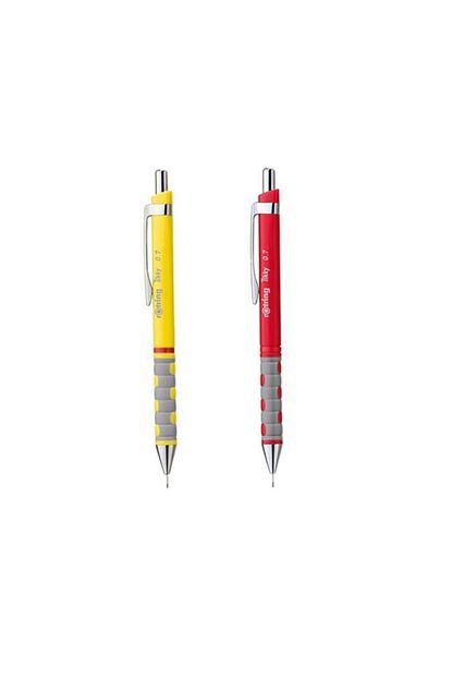 Rotring Tikky Versatil Kalem 0 7 Mm Sari Kirmizi Trendyol