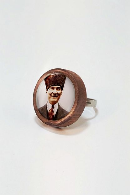 Tahtakolik Mustafa Kemal Ataturk Ahsap Yuzuk Trendyol