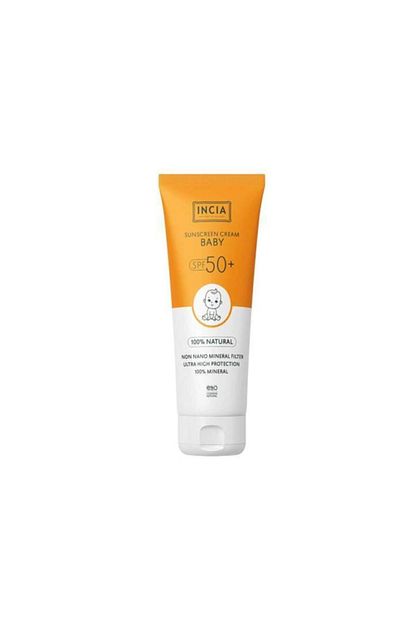 Incia Bebek Yuz Ve Vucut Icin 100 Dogal Gunes Kremi 50 Spf 100 Ml Trendyol